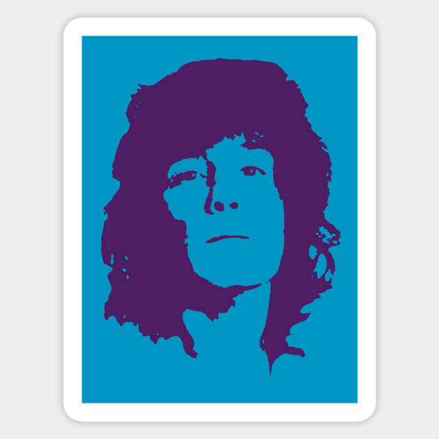 Alex Harvey Sticker by TimeTravellers